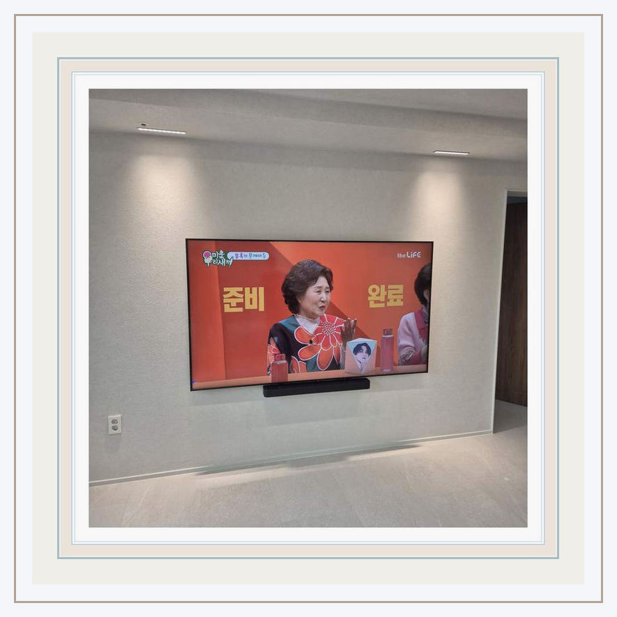 천안 동남구 구성 원성 기존 선 숨김 관련 설치 참고 사진 3 · 불필요하게 늘어지는 케이블을 막는 동선과 고정 위치