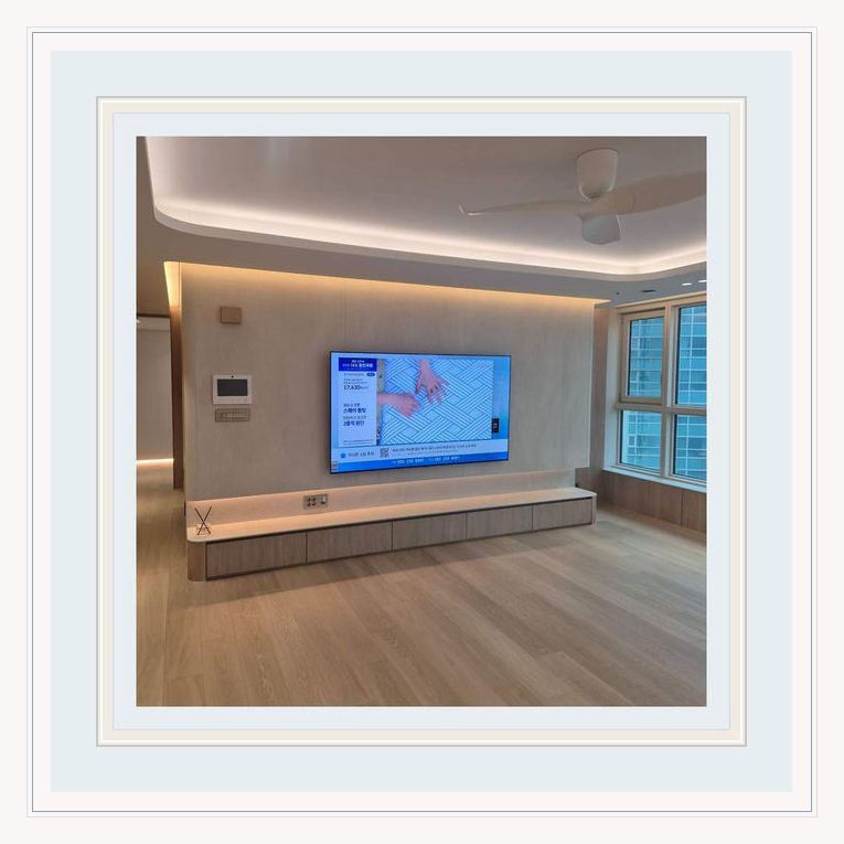 남동구 부평구 연수구 이사 철거 재설치 관련 설치 참고 사진 2 · 제품별 HDMI·랜·전원 연결 방향 차이를 검토하는 과정